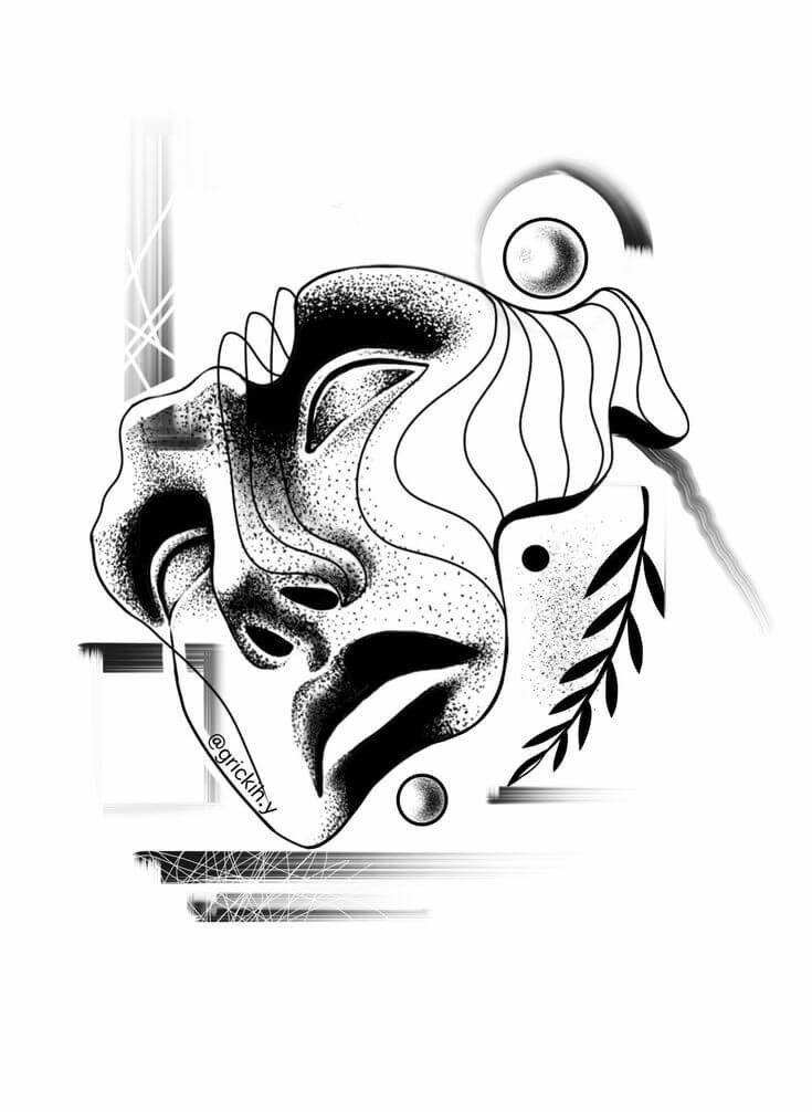 آموزش نقاشی سیاه قلم